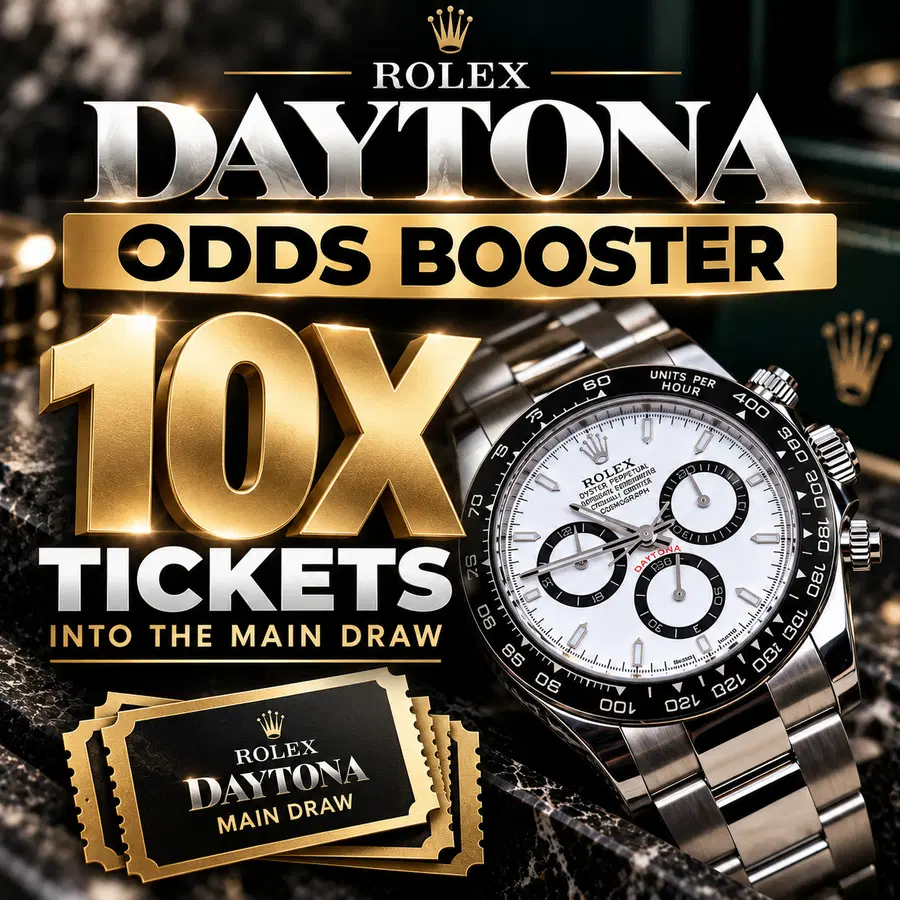 WIN X10 Tickets into Rolex Daytona PANADA