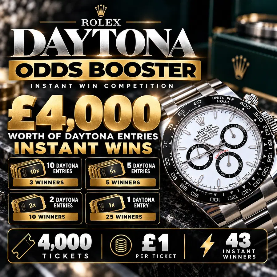 Rolex Daytona Panada Odds Booster Instant Win!