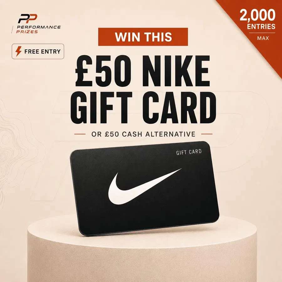 Free Entry – £50 Nike Gift Card Draw