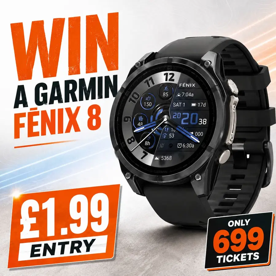 Win a Garmin Fenix 8 AMOLED 47mm