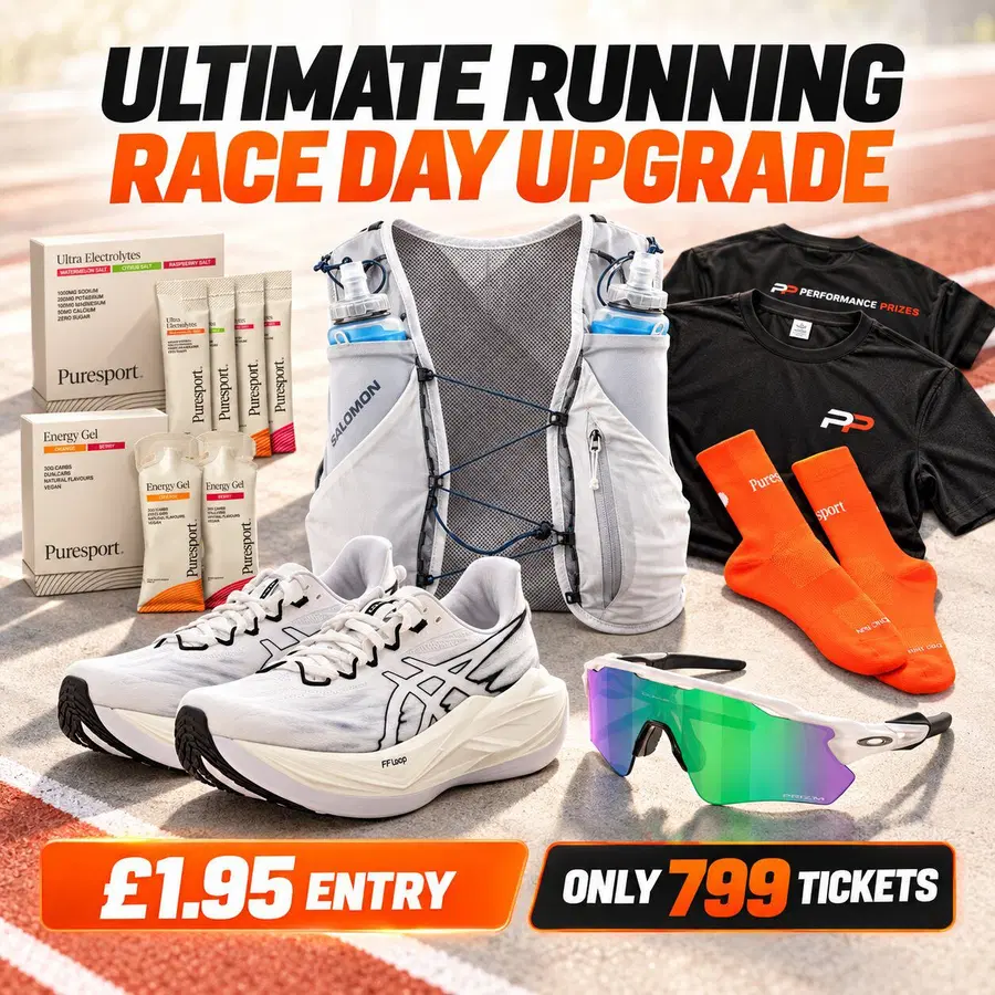 Win the Ultimate Running Race Day Upgrade
