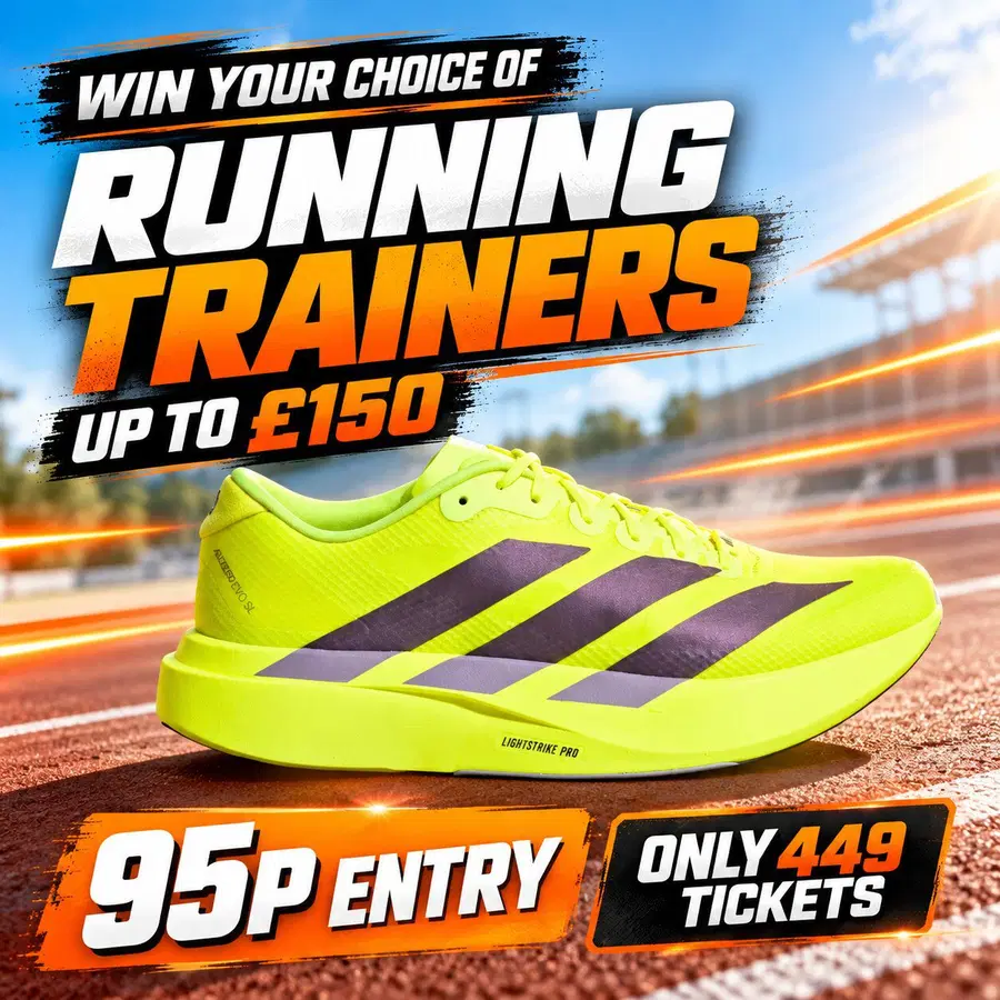 Win Any Pair of Running Trainers Up to £150