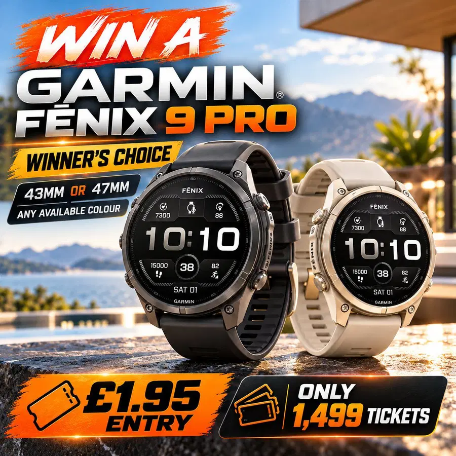 Win a Garmin Fēnix 9 Pro – Winner’s Choice