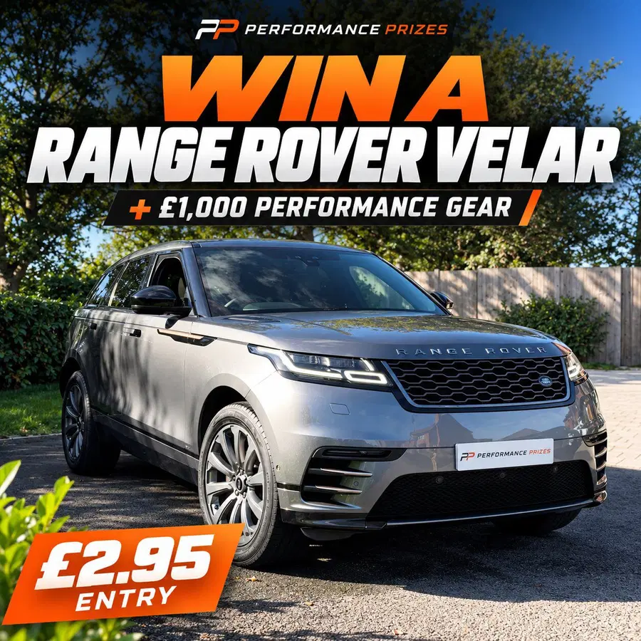 Win a Range Rover Velar + £1,000 Performance Gear