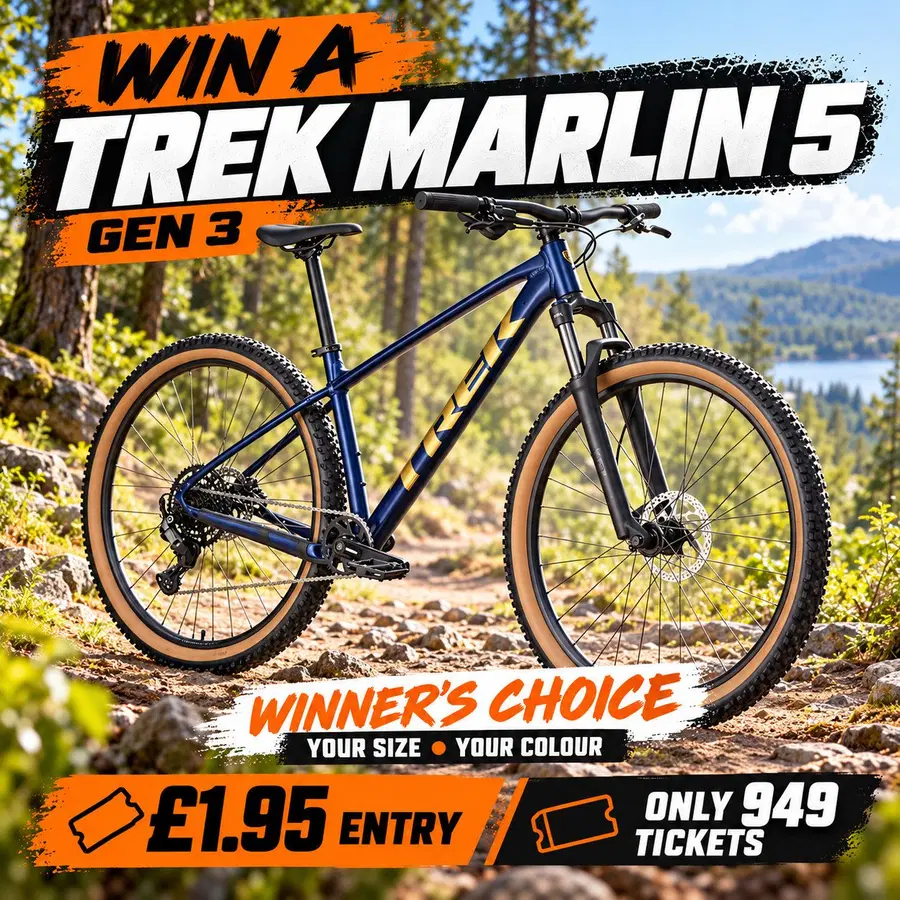 Win a Trek Marlin 5 Gen 3 Mountain Bike