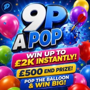 Win £25,000 For 25p – £25k In Instants!