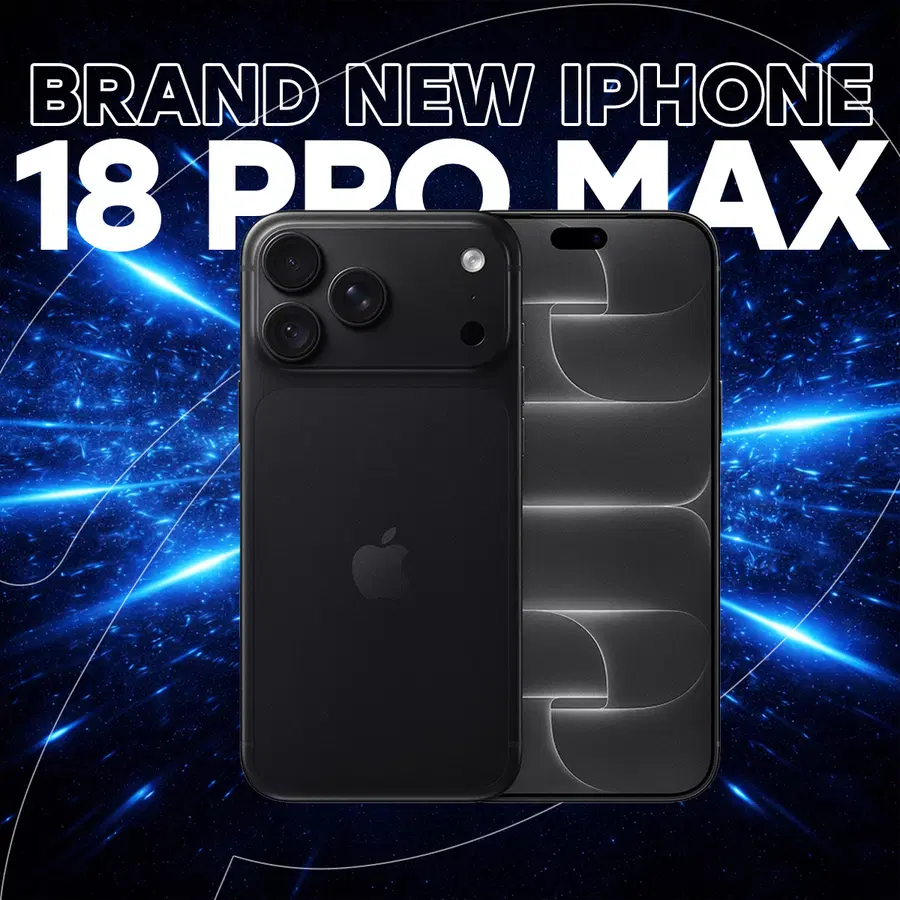 Brand New iPhone 18 Pro Max