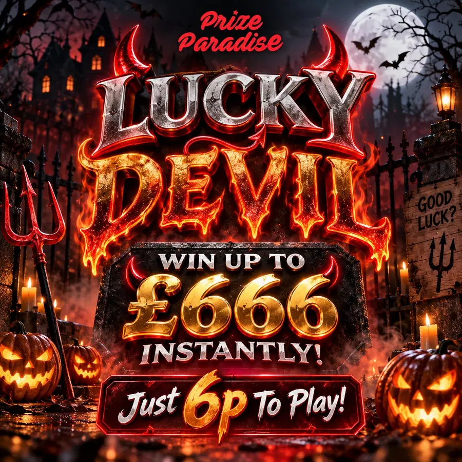 Lucky Devil – £666 End Prize + Instant Wins