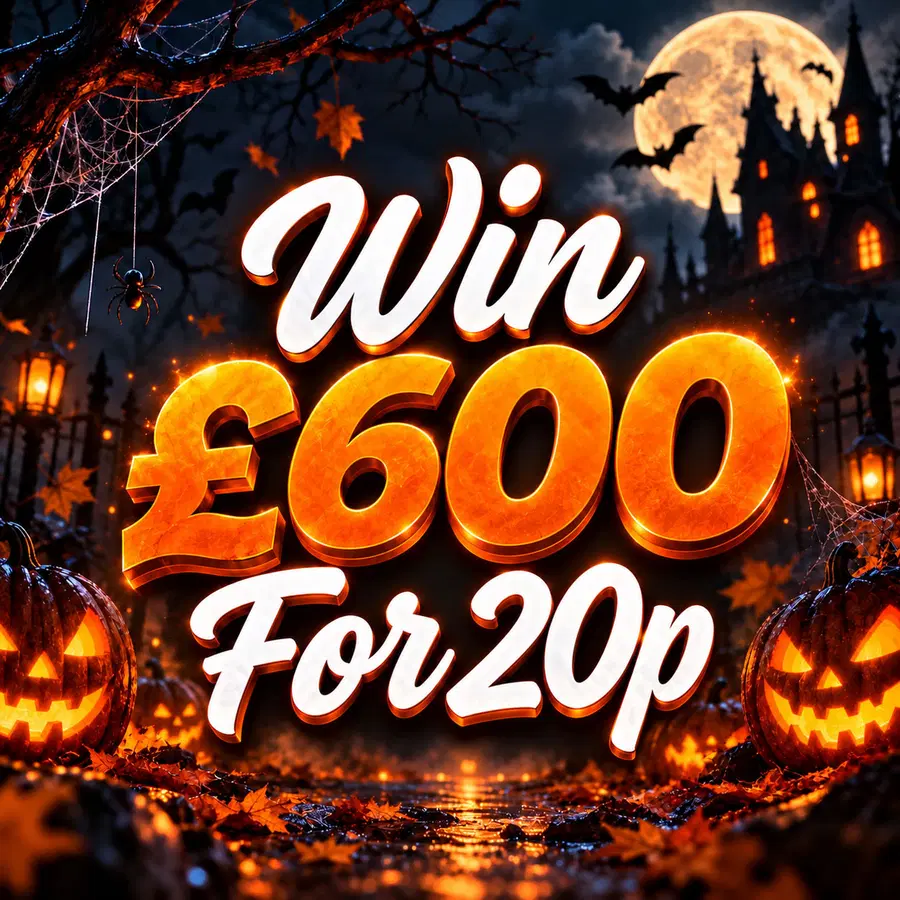 Win £600 For 20p!