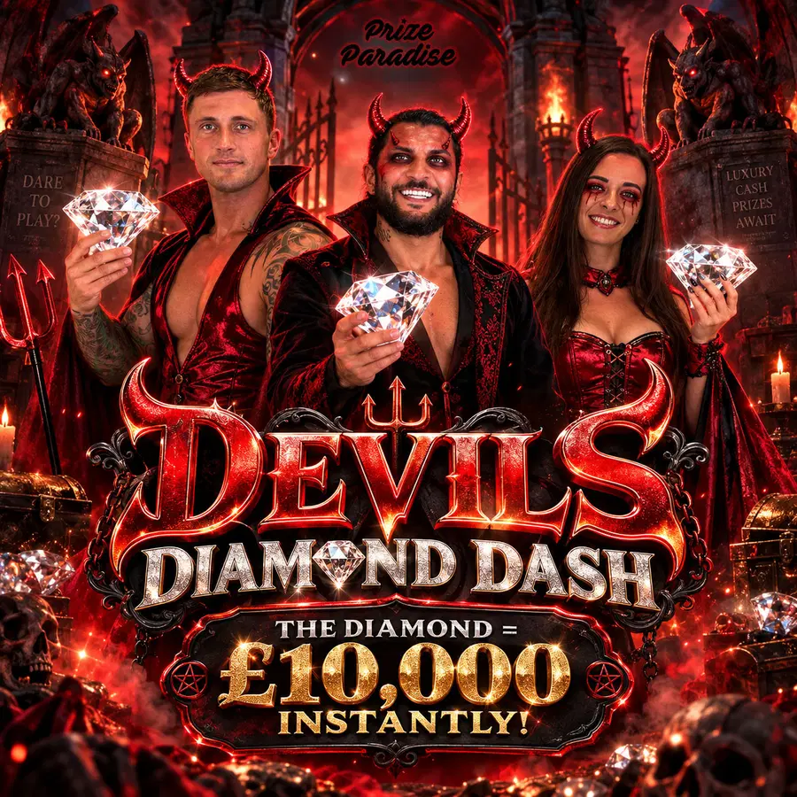 Devils Diamond Dash – Win Up To £10,000 Instantly!