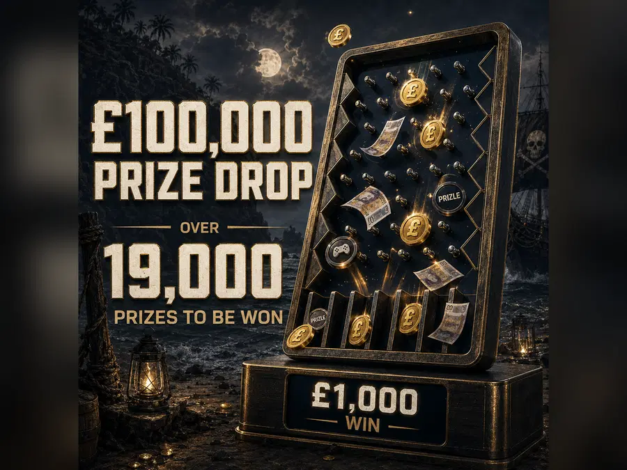 £100,000 Prize Drop