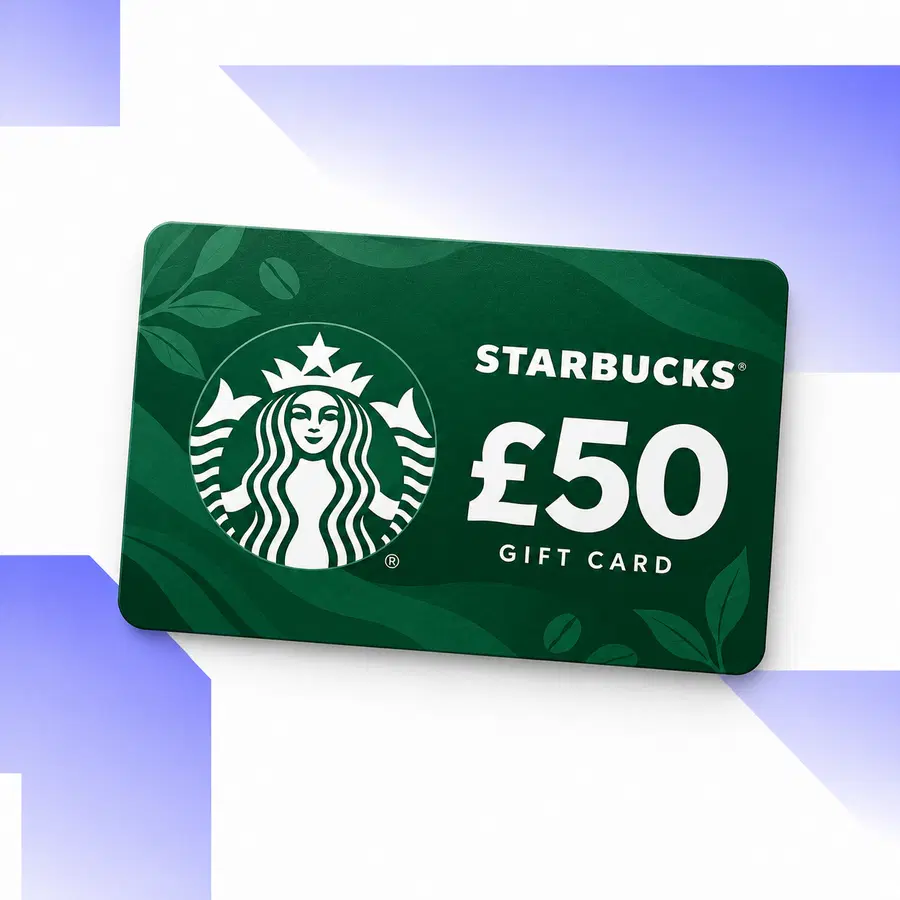 £50 Starbucks Gift Card