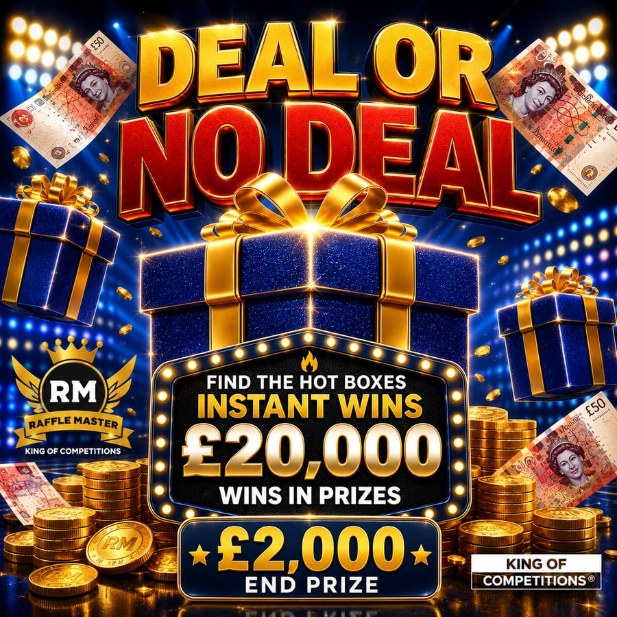 The Banker Is Calling Deal Or No Deal Find The Hot Boxes £20,000 Wins Now With £2000 BONUS End Prize 🍀 Can You Beat The Odds? Auto Draw 15-12-26