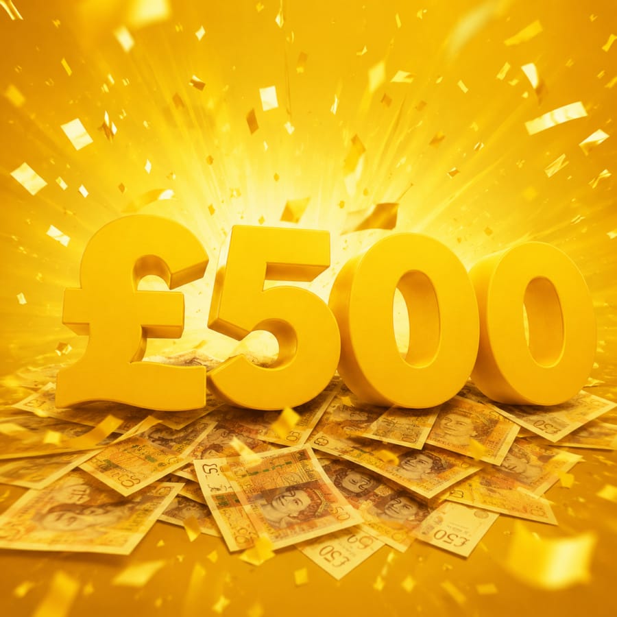 Win £500 for FREE