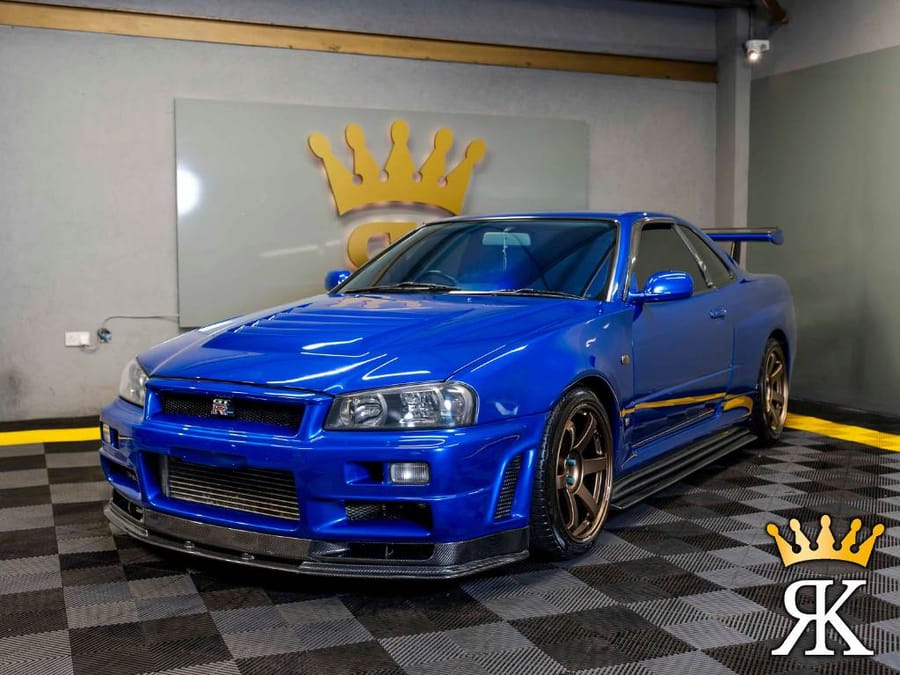 £115,000 OR 2001 Nissan R34 GTR Bayside Blue