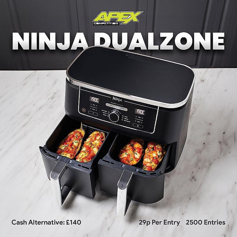 Ninja Dualzone Airfryer or £140 - 13/8/2026