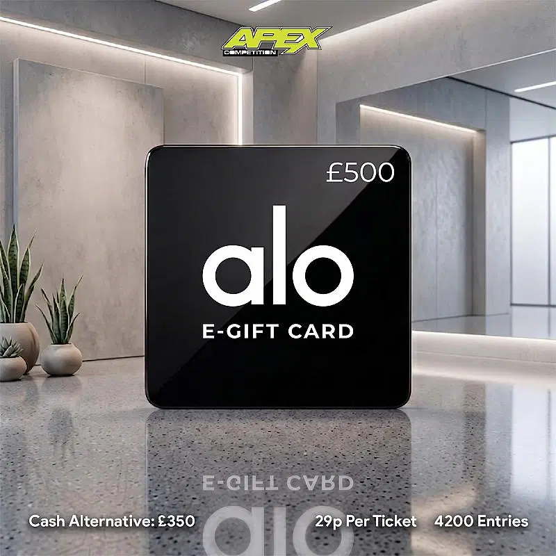 ALO - £500 Gift Card or £350 - 30/8/2026