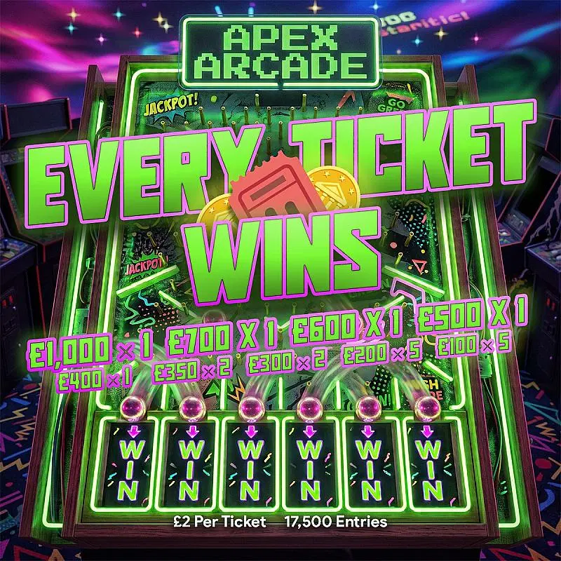 EVERY TICKET WINS - 13/9/2026