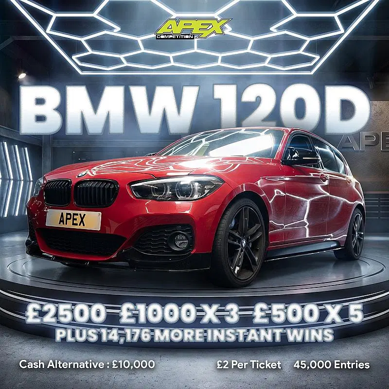 BMW 120D or £10,000 - 18/10/2026