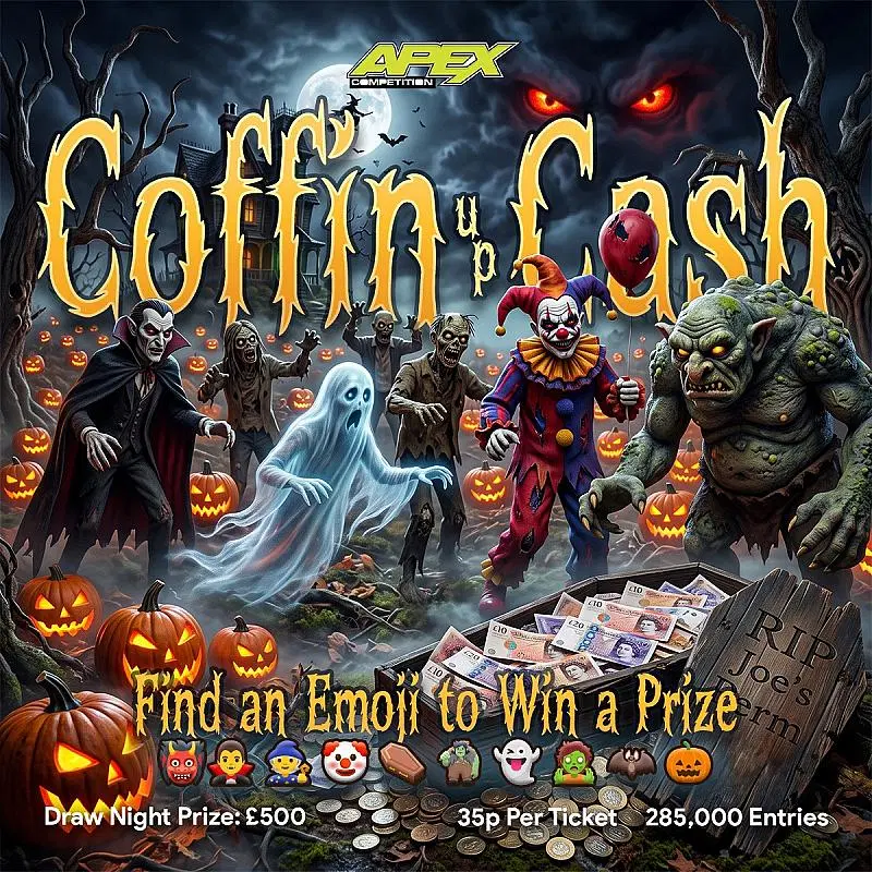 Coffin Up Cash - Emoji Hunt Instawins -10/11/2026