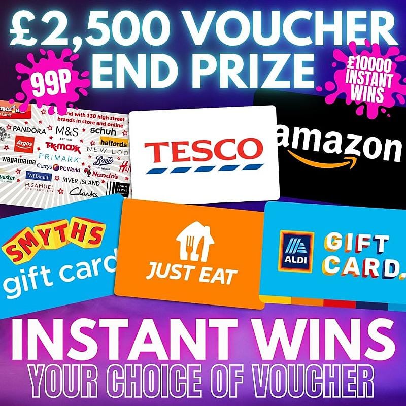 £2.5K VOUCHERS + HUGE INSTANTS!