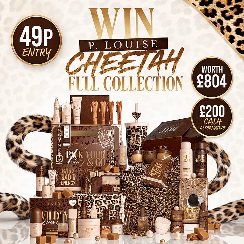 P. LOUISE FULL CHEETAH COLLECTION!
