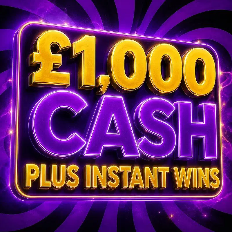 £1,000 FOR 10P + INSTANTS!