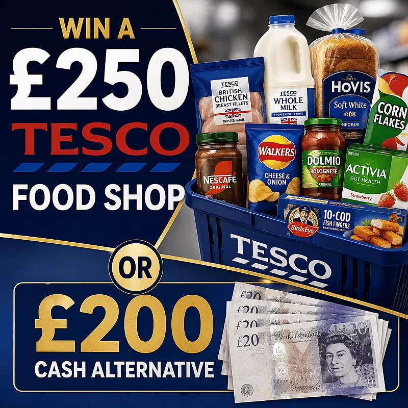 £250 TESCO VOUCHER!