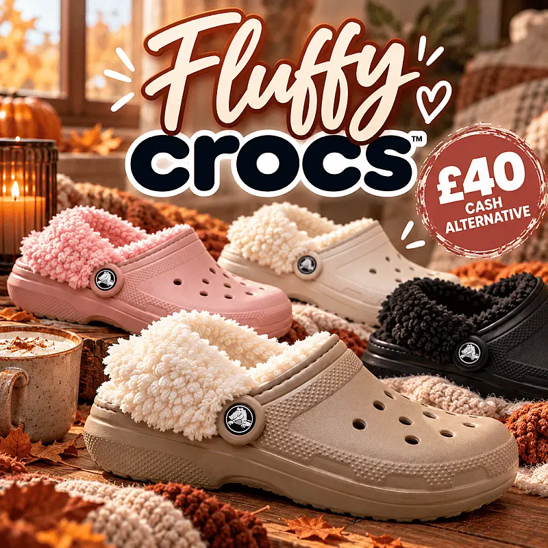 FLUFFY CROCS!