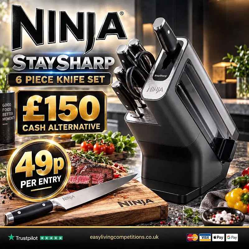 🥷 Ninja StaySharp Knife Block