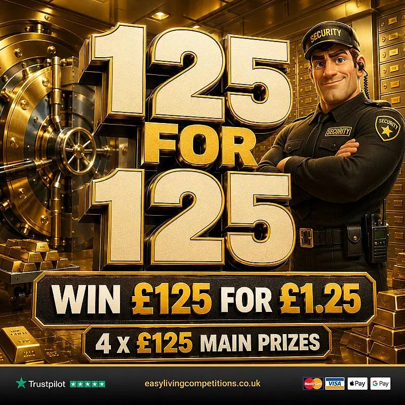 🎰 125 For 125 Instant Wins
