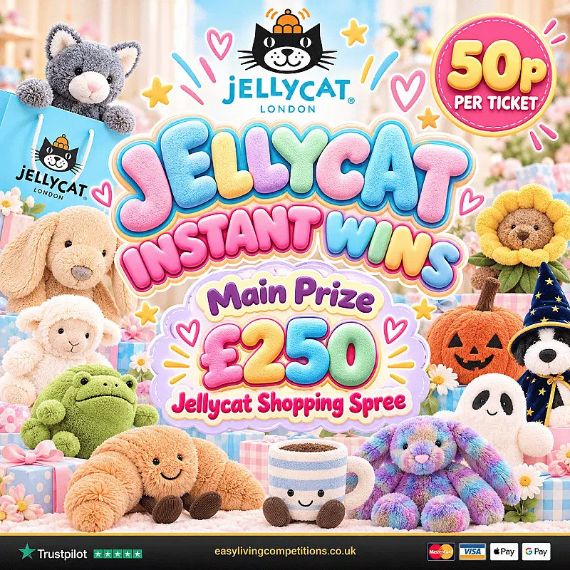 🐰 Jellycat Instant Wins