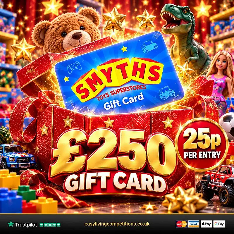 🧸 £250 Smyths Toys Gift Card