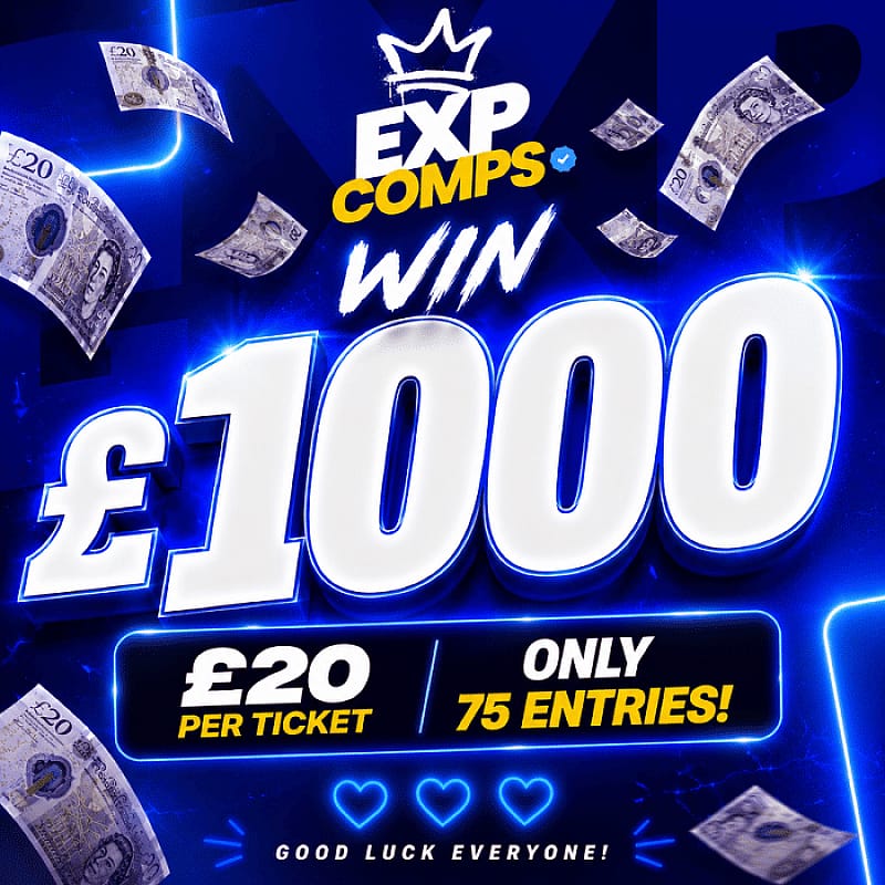WIN £1000 | ONLY 75 ENTRIES 🤩