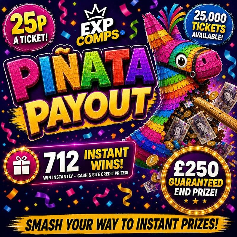 Piñata Payout - £250 End Prize
