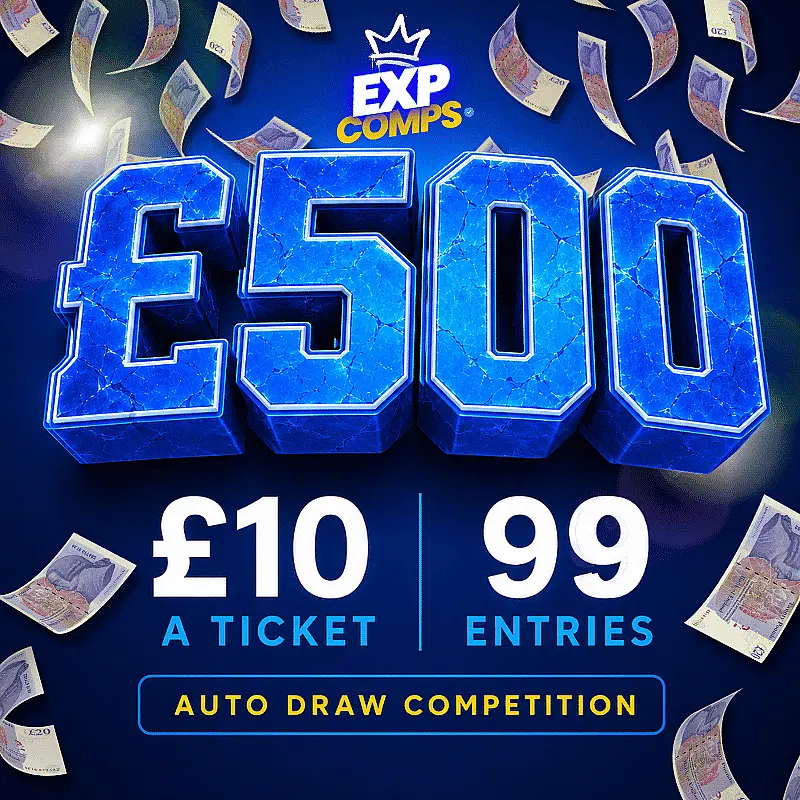 £500 CASH – SUPER LOW ODDS