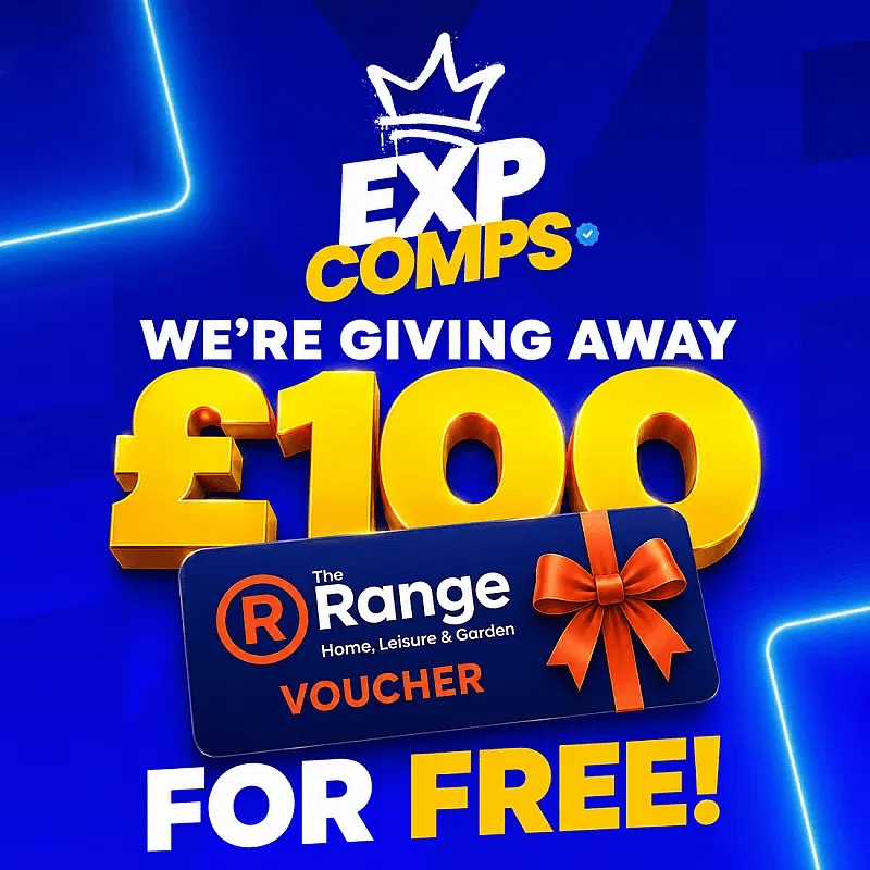 FREE £100 THE RANGE VOUCHER!