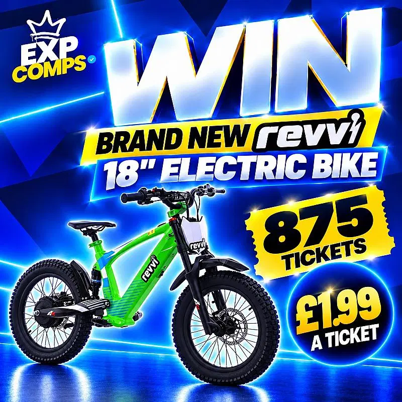 Win A Brand New Revvi 18" For Just £1.99!