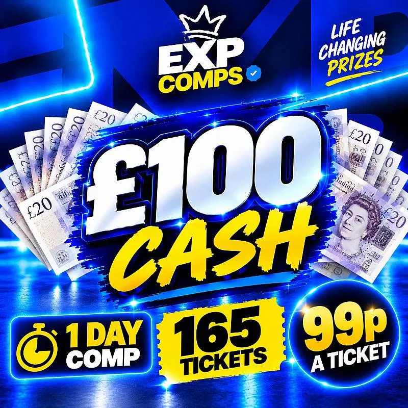 £100 Cash - One Day Comp