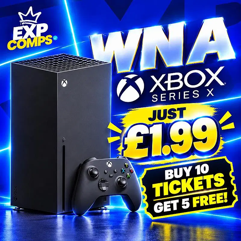 Win A XBOX Series X - Just £1.99!