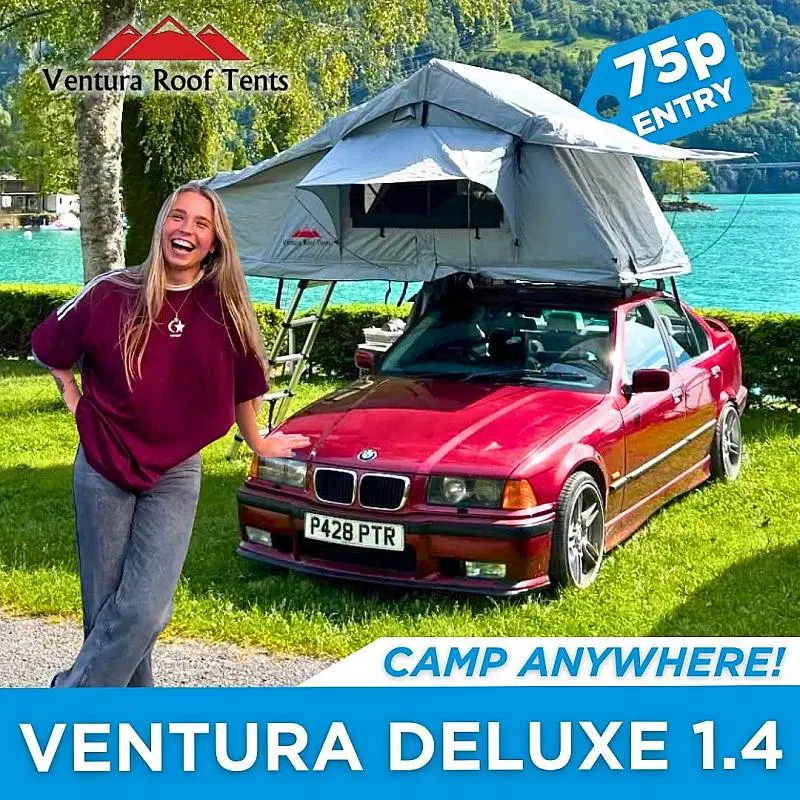 ๐๏ธ WIN A VENTURA DELUXE 1.4 ROOF TOP TENT! ๐