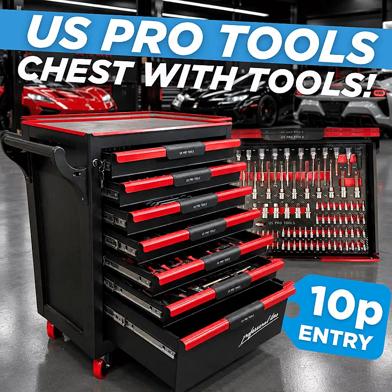 Win A US PRO TOOLS Toolbox With Tools! 🧰🔧