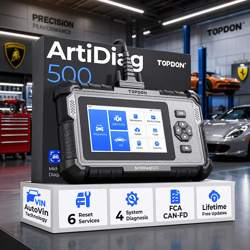 Win a TopDon ArtiDiag500