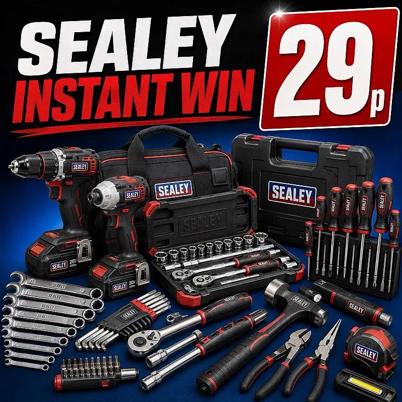 Sealey Tools MEGA INSTANT WINS! 🔧🛠️