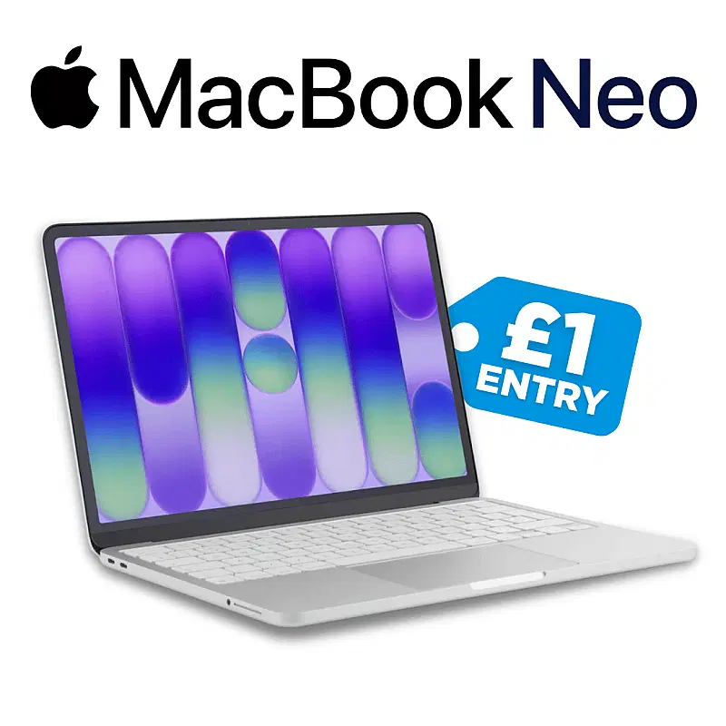 Win a Brand-New Apple MacBook Neo 13-inch!