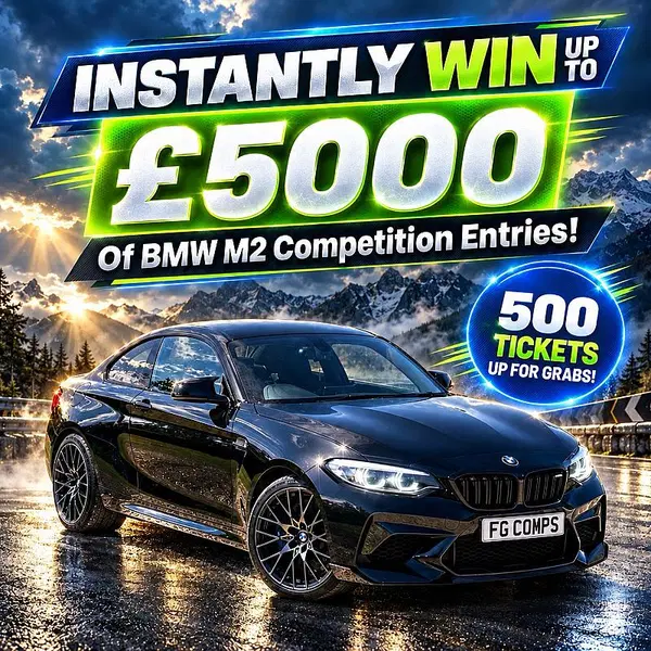 INSTANTLY WIN UP TO £5000 WORTH OF BMW M2 TICKETS! 🎟️