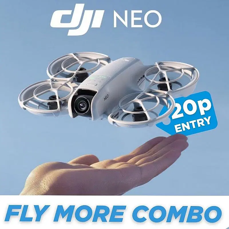 Win A DJI NEO Fly More Combo