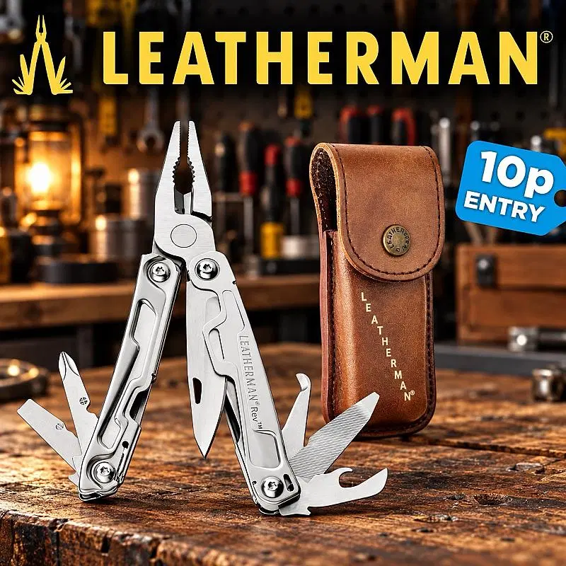 Win A Leather REV Multitool For 10p!