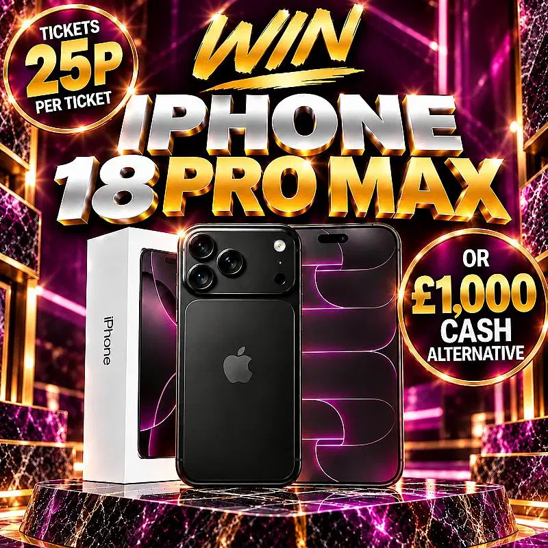 IPHONE 18 PRO MAX OR £1000 CASH