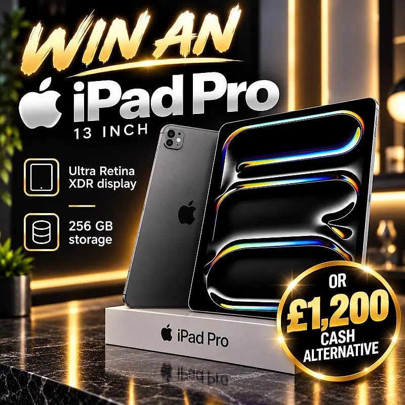 IPAD PRO 13 INCH FOR JUST £1
